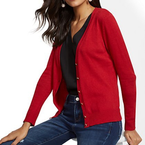 New York & Company Sweaters Cardigan New York Company Pastel Green Sweater Poshmark